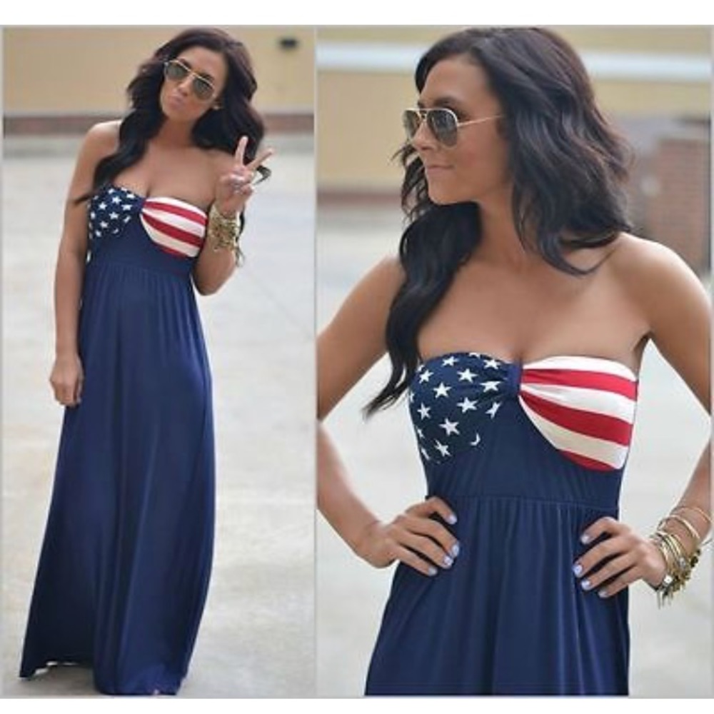 American flag maxi!